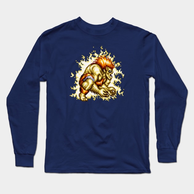 Blanka Long Sleeve T-Shirt by Pixelblaster